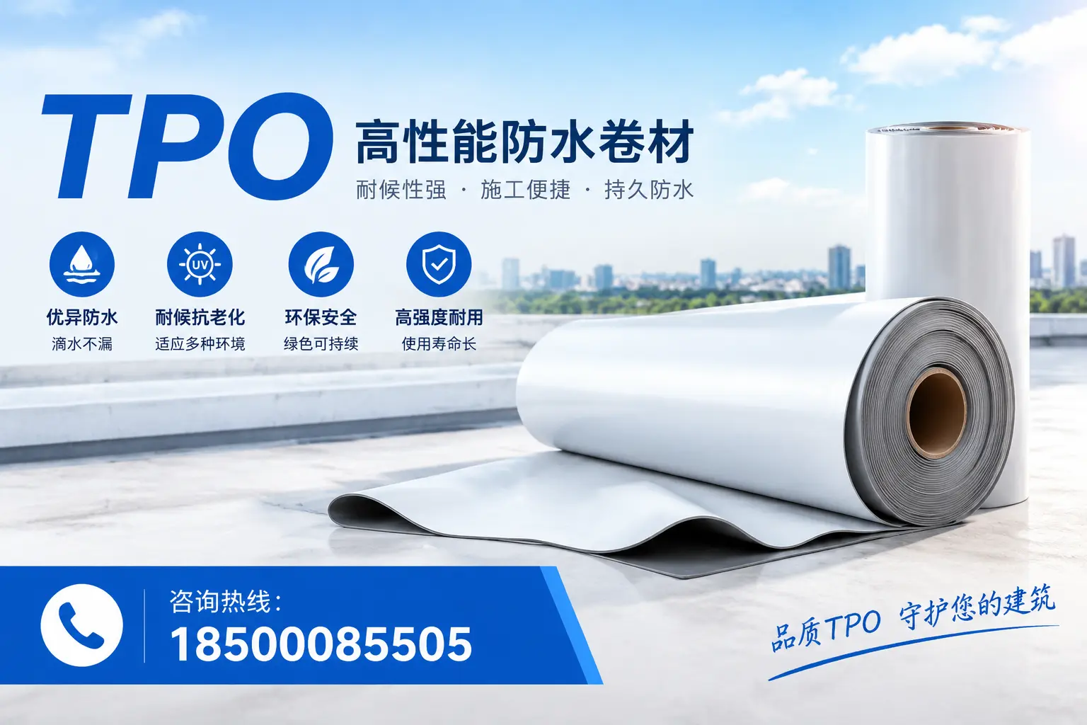 TPO材料的维护与保养，保定用户必看指南